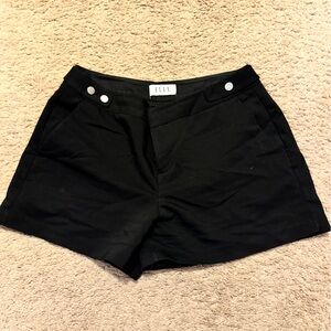 ELLE Black High waisted Short